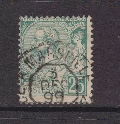 Monaco - SG 16 - g/u - 1891/94 - 25c - deep grey-green - Prince Albert