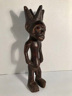 RARE Old Pende Miniature Statue Congo African Art 12"