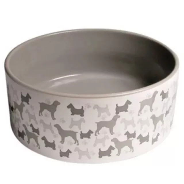 Keramiknapf stabiler Hundenapf Napf für Hunde Fressnapf modernes Design