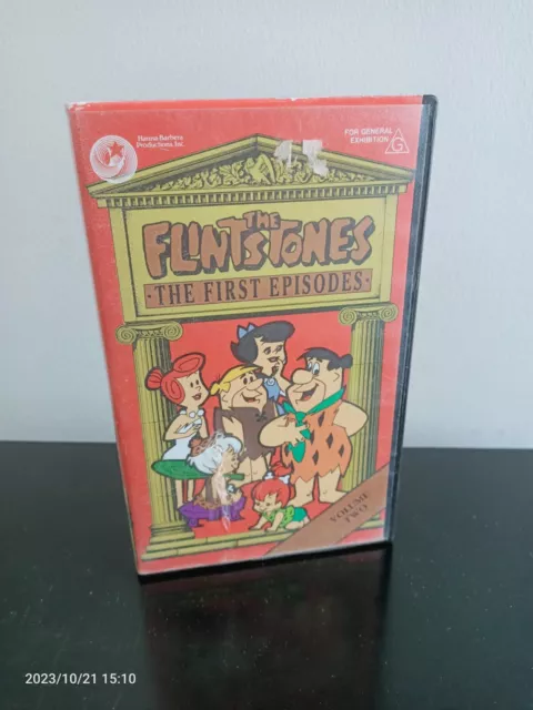 VINTAGE THE FLINTSTONES Tv Show VHS First Episodes Vol 2 VHS Video