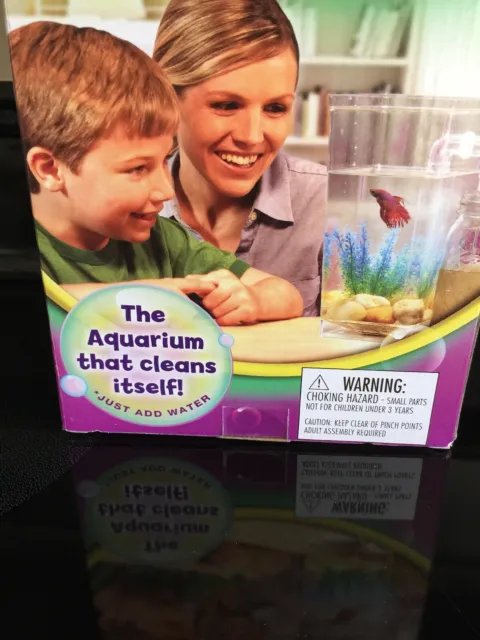 Self Cleaning Aquarium  My Fun FISH TANK Complete Kit with Light-Small Fish Tank 2
