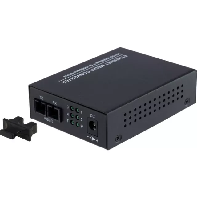 4P1GBSM20KSC 4 Port 1G Fibre Media Converter 10/100/1000M Sm Dual Fibre Sc 20Km