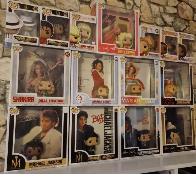 Funko Pop Musik Sammlung u.a. Elvis Presley, Michael Jackson Etc.