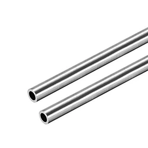 304 Stainless Steel Round Tubing 6mm OD 1mm Wall Thickness 250mm Lengt