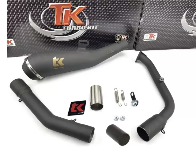 Auspuff GP Turbo Kit Auspuff Yamaha YZF 125R MT 125i XSR 2019-2023 Auspuffanlage