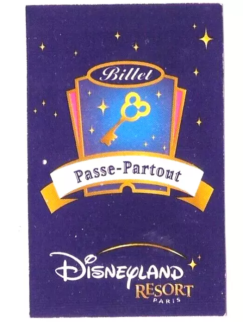 2004 - DISNEYLAND PARIS - 2 Eintritte 2 Parks, GRATIS Erwachsenenpaket...