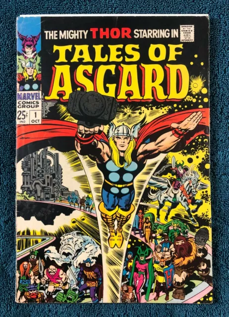 The Mighty Thor Starring in Tales of Asgard #1 Marvel Comic Book 1968