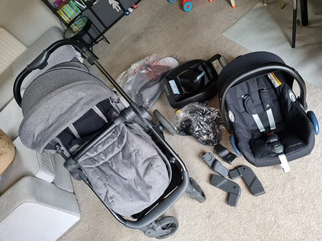 iCandy Lime Lifestyle Travel System with Maxicosi Cabriofix Isofix Carseat