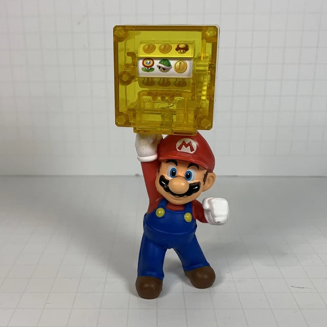 SUPER MARIO BROS. Punching Power Up Block 2018 McDonalds Happy Meal Toy ...