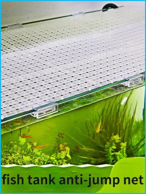 2pcs Gravel Grid Isolation Board Aquarium Separator Free Cut Fish Tank Divider