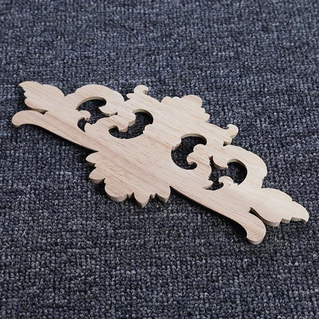 Cadre appliqué classique en bois sculpté artisanat vintage mobilier de maison