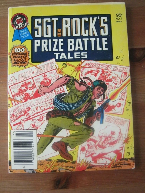 DC Special Blue Ribbon Digest Vol. 2 # 7 Mar 1981 Sgt. Rock's Prize Battles ZCO2