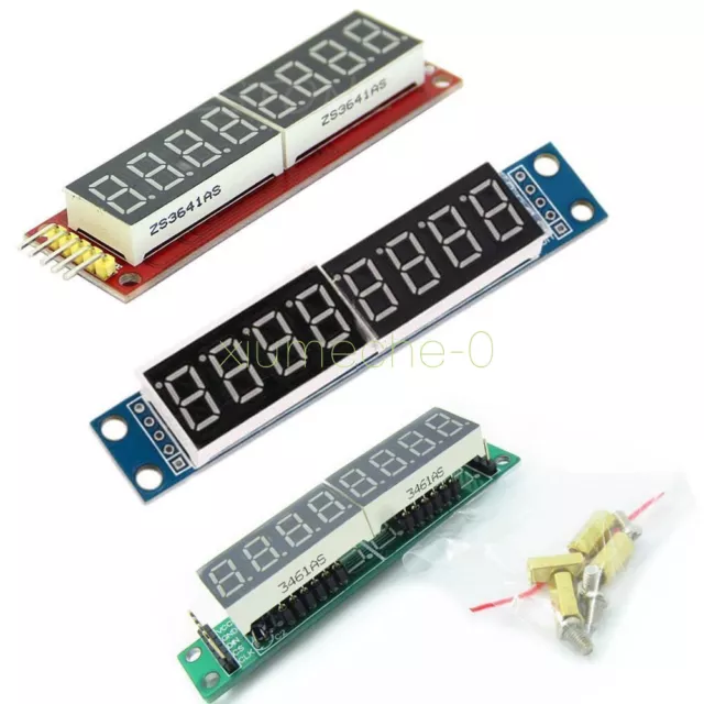 MAX7219 8-Digit LED Display 7 Segment Digital Tube For Arduino Raspberry Pi M