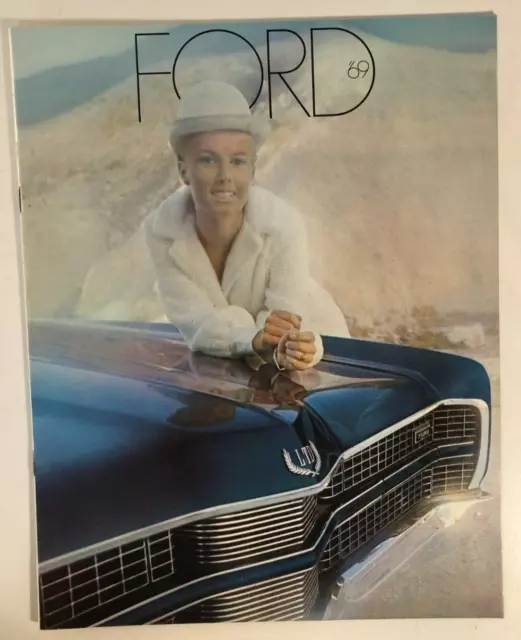 Vintage 1969 Ford  Ltd Galaxie 500 Wagon Advertising Dealer Brochure