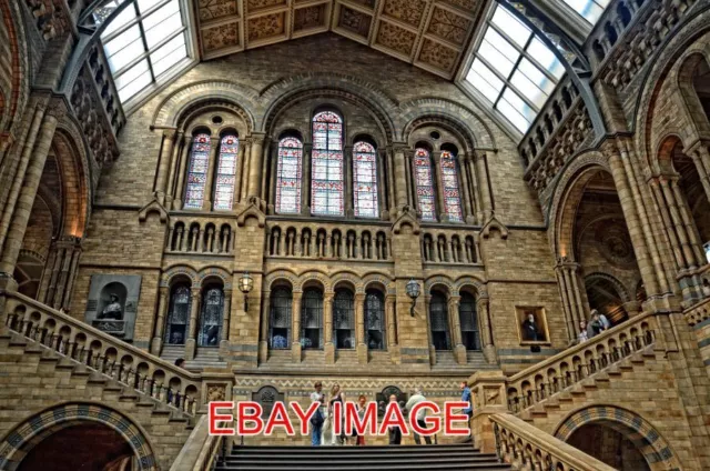 Photo  London Natural History Museum Central Hall Also Known As The Hintze Hall.