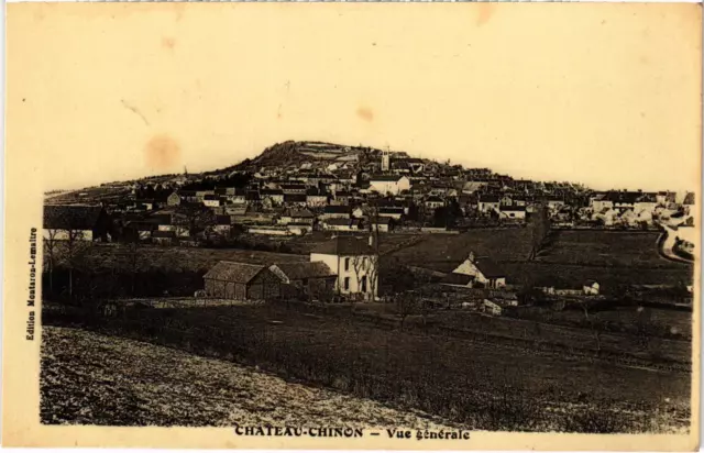 CPA CHATEAU-CHINON Vue générale Nievre (100318)