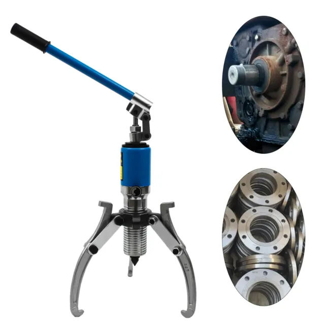 10 Ton Hydraulic Gear / Bearing/ Wheel Bearing Puller 2 / 3 Reversible Jaws