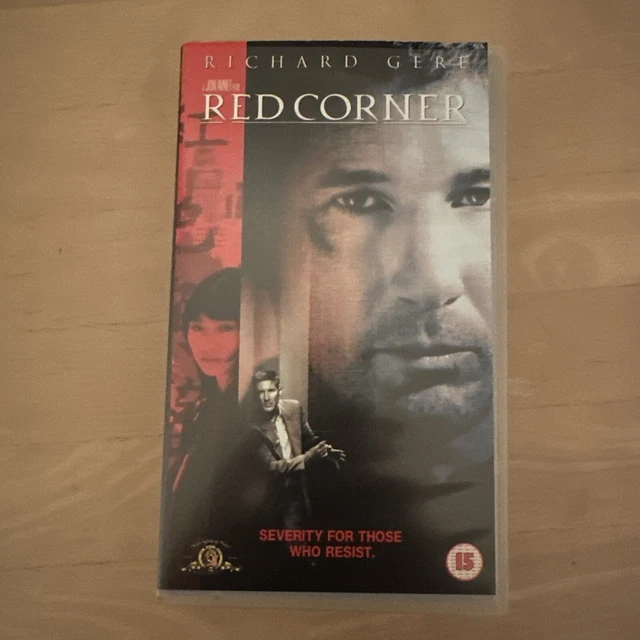 RED CORNER, RICHARD Gere, VHS Tape, 1998, New & Sealed In Factory