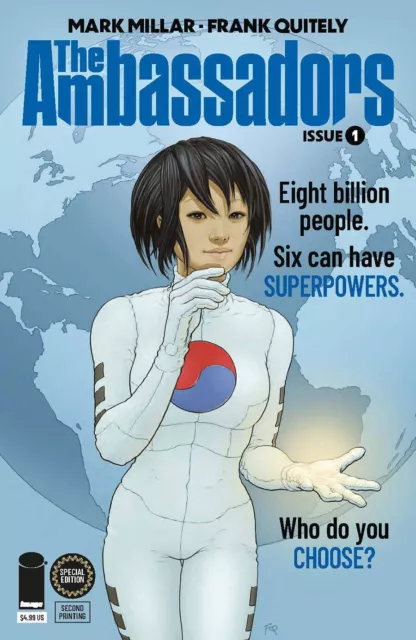Mark Millar's The Ambassadors Series Listing (#5-6 Available/Variants/You Pick)