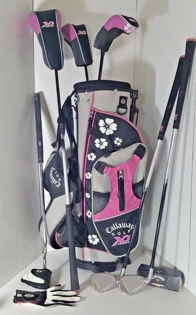 Callaway XJ3 Weiss Junior Golfset, 135-155cm, LH Golf