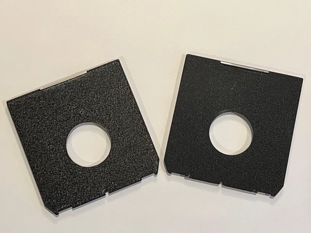 Toyo-View Lens Boards 2 ea. • Copal #0 Shutter Offset Drilled (Linhof Technika)