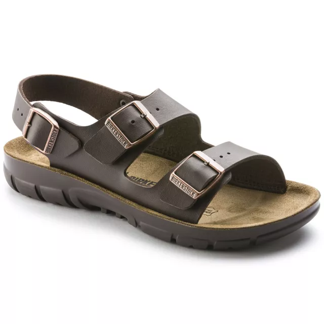 Birkenstock Damen Sandalen KANO Obermaterial-Birko-Flor Futter-Vlies Braun