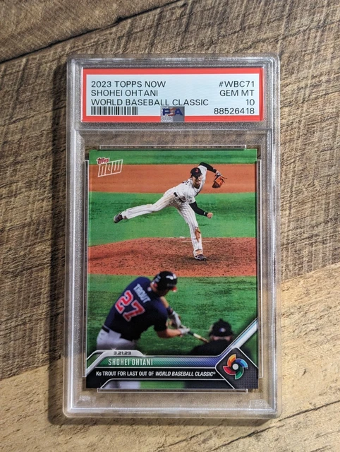 World Baseball Classic 2023 Shohei Ohtani Team Japan 2023 Topps