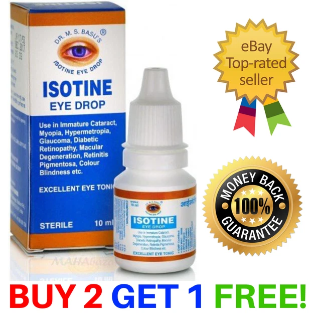 Isotine Ayurvedic Eye Drops FOR SALE! PicClick UK
