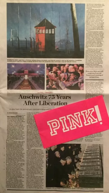 Auschwitz Birkenau 75 Years After Liberation Wall Street Journal Article Wsj