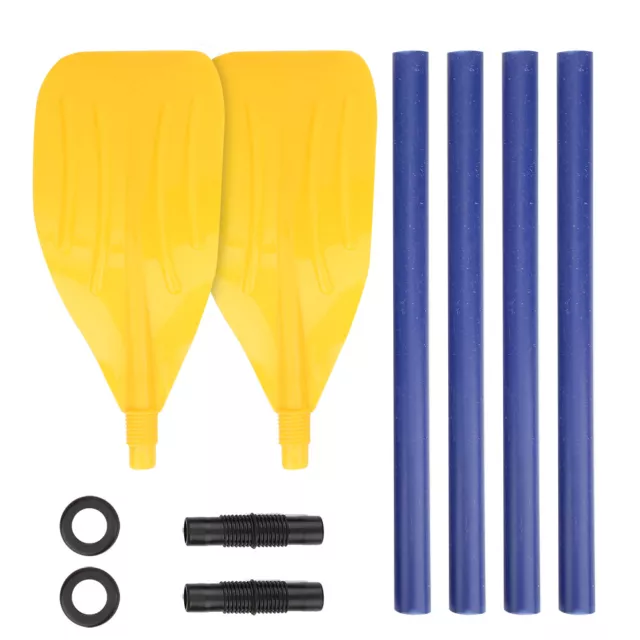 ABS Plastic Rowing Oars Two Person Boat Paddle For Rubber Canoes Lifeboats L