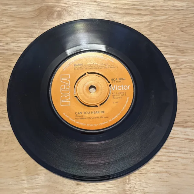 David Bowie - Can You Hear Me 7 Inch Single 1975