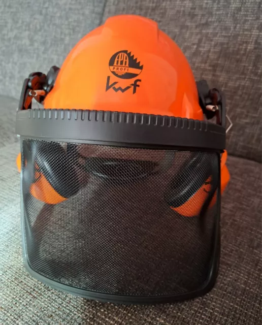 Forstarbeiter Helm-Set (mit Gehör- & Gesichtsschutz)
