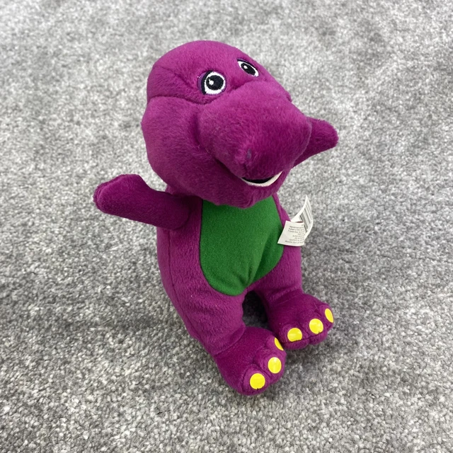BARNEY THE PURPLE Dinosaur Soft Toy plush 2008 Lyons 9" Inch Plush