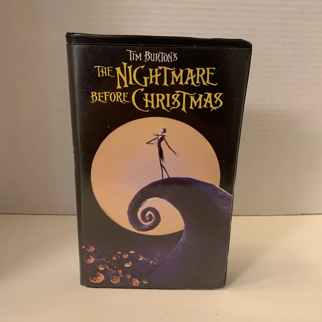 The Nightmare Before Christmas Vhs 1994