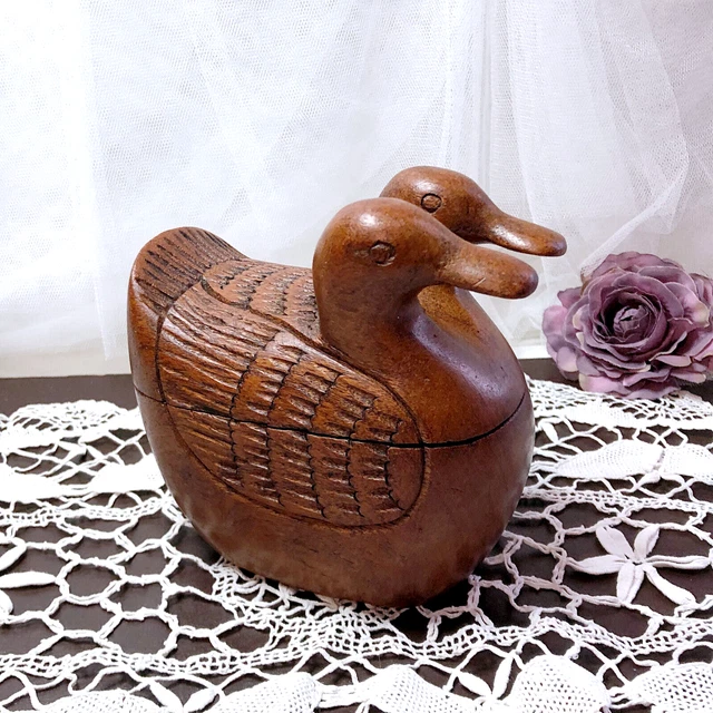Canards leurres antiques Canards de chasse (2) - bois de plomb