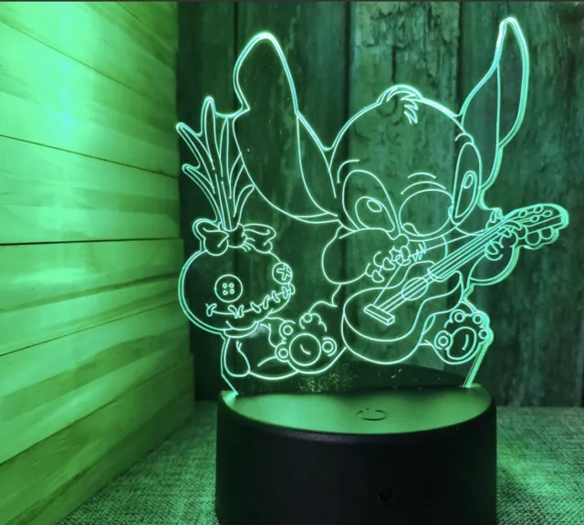 Disney Sttore japan stitch LED Light Disney Stitch & Scramp OHANA LIFE