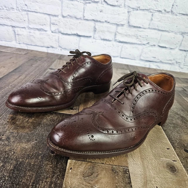 MEN BROWN REGAL Geox System Wing Tip Brogue Oxford Shoe  display picture 1