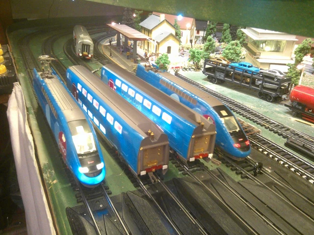 Train électrique Jouef RTG HO Avec éclairage – Locomotive Diesel Analogique D'occasion