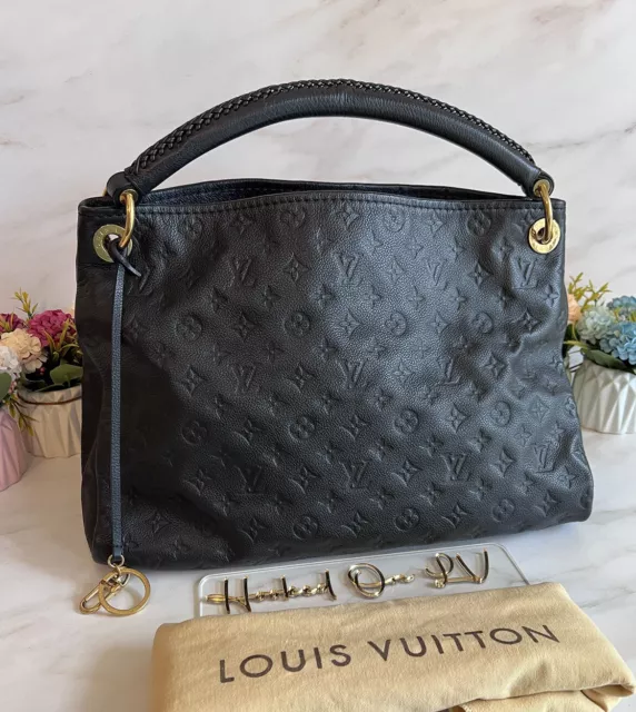 AUTHENTIC LOUIS VUITTON Artsy MM Infini Empreinte Leather Bag