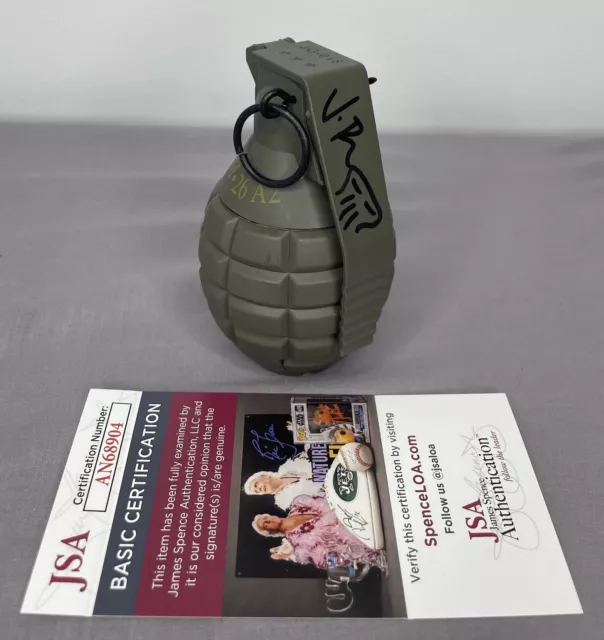 Jon Bernthal SIGNED Realistic Toy Grenade w/ JSA COA & Proof ~ The Punisher
