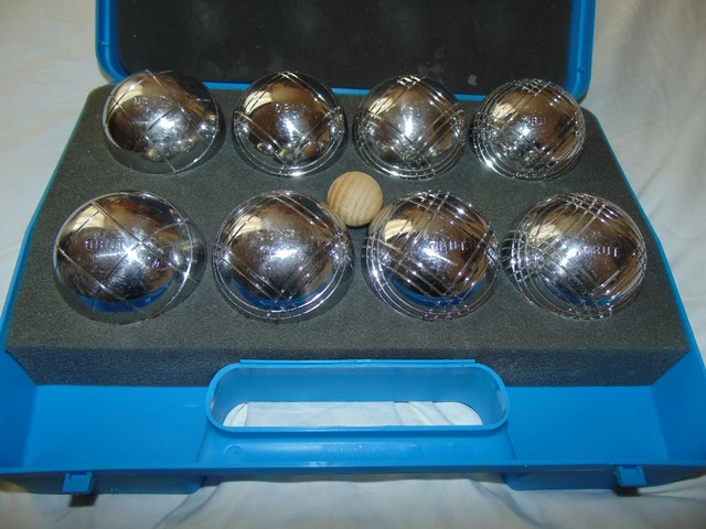 LOT DE 6 anciennes boule Lyonnaises cloutées ,diamètre 10 cm , poids 830 g. EUR 170,00 - FR