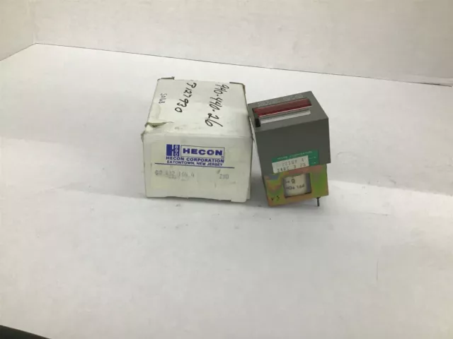 Hecon GO 422 164 4 Electromechanical Counter 24 DC