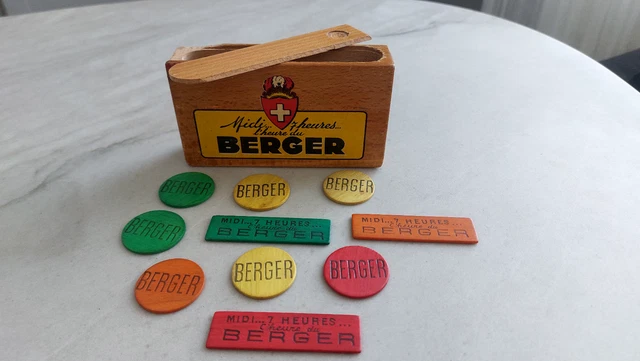 Verre à Jeu Publicitaire Mille Bornes Art Déco - Modèle Collection Années 1970 | Objet Vintage Français