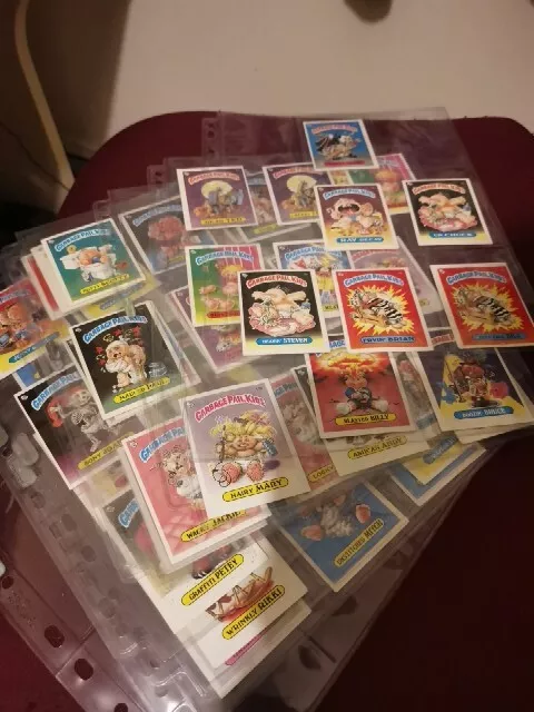 Garbage Pail Kids UK Original Series 1 x57 Stickers In Very Good Condition