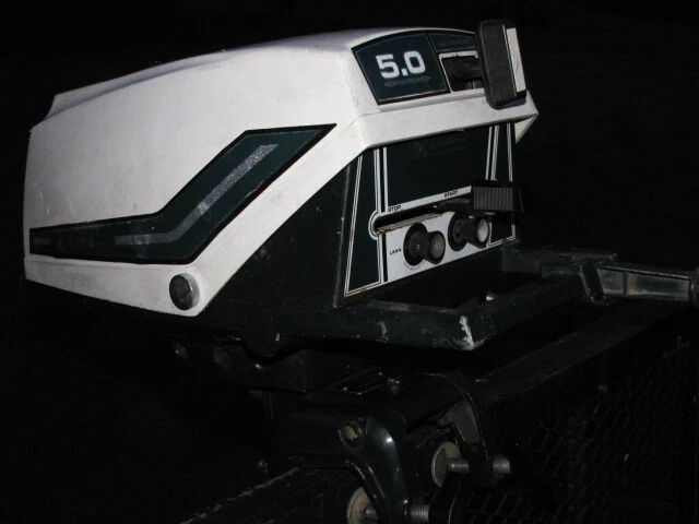 VINTAGE Sears TED WILLIAMS 5.0 Horsepower OUTBOARD Boat MOTOR Tecumseh