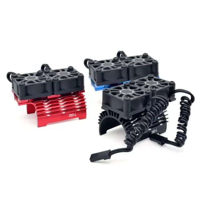 SURPASS HOBBY RC Motor Cooling Fan Heatsink for 1/14  1/16 RC Car 540 550 Motor