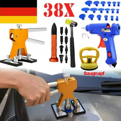 38X Ausbeulwerkzeug Auto Beulen Reparatur Dellenlifter Ausbeul Werkzeug Tool Set