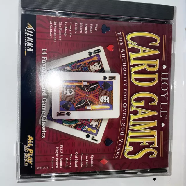 14 x Sierra Hoyle Card Games CD-ROM GAME (PC win95/98, Apple PowerPC/PowerMac) 2