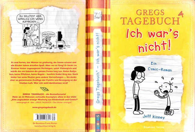 Gregs Tagebuch 4 Ich War's Nicht Hauptpersonen picclick.it
