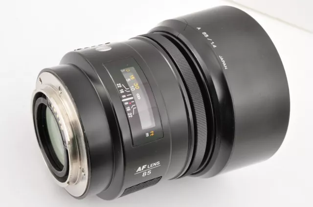 Minolta AF 85mm F/1.4 Portrait Lens for Minolta Sony A Mount from Japan #EK16 3